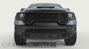 RAM Rebel/TRX Exterior LED Strips - Front - ORACLE Lighting - Flush LED Light Bar System - White - `19-`24